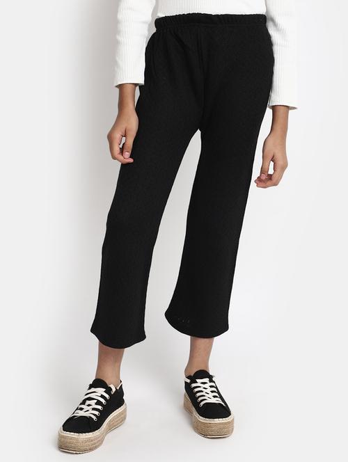 black acrylic blend legging - 20970711 - Very Small Image - 1