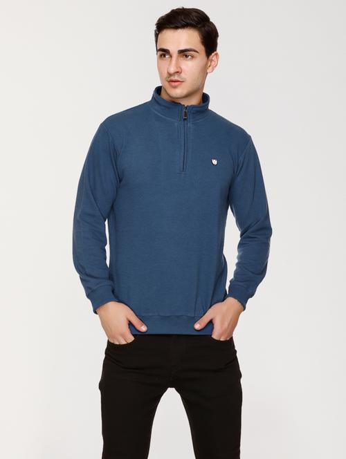 men long sleeved solid sweatshirt - 20971523 - Very Small Image - 1