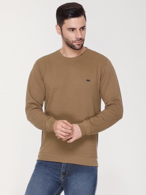 men long sleeved solid sweatshirt - 20971529 - Very Small Image - 1