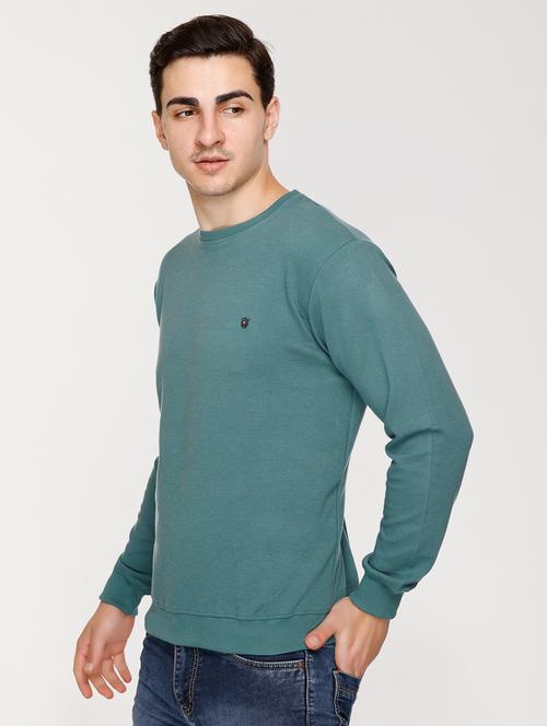 green sweatshirt - 20971536 - Very Small Image - 1