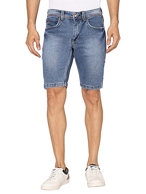 blue denim short - 20971977 - Very Small Image - 1