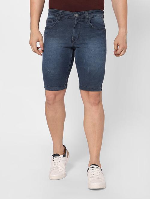 blue denim short - 20971981 - Very Small Image - 1