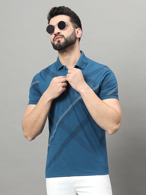 men striped polo t-shirt - 20972088 - Very Small Image - 1