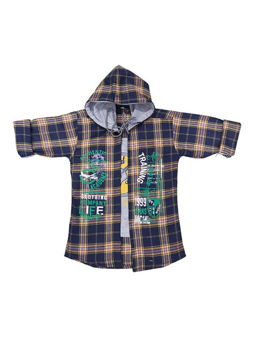 boys checkered jacket with attached t-shirt - 20977752 - Very Small Image - 1