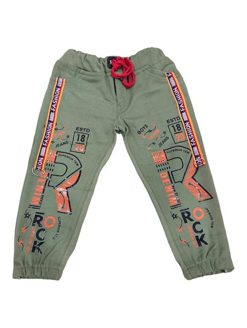 kids mid rise casual jogger - 20977982 - Very Small Image - 1