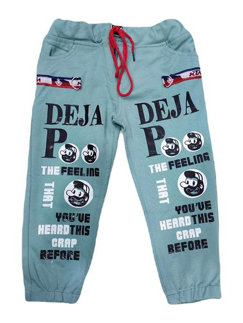 boys mid rise printed jogger - 20978105 - Very Small Image - 1