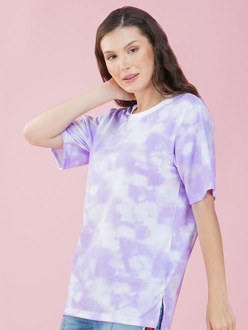 tie & dye round neck t-shirt - 20978359 - Very Small Image - 1