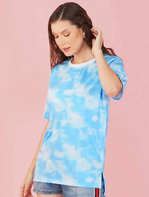 tie & dye round neck t-shirt - 20978362 - Very Small Image - 1