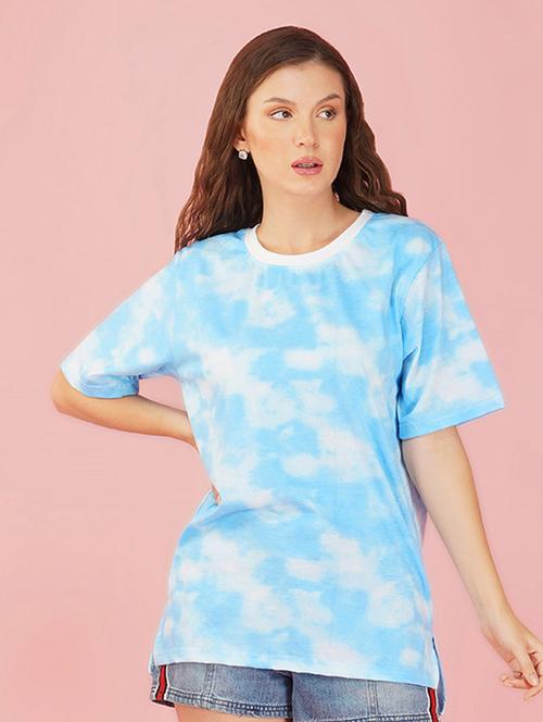 tie & dye round neck t-shirt - 20978377 - Very Small Image - 1