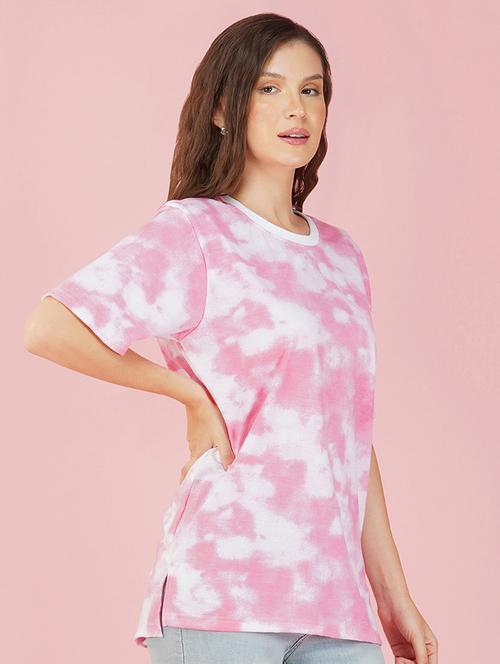 tie & dye round neck t-shirt - 20978379 - Very Small Image - 1