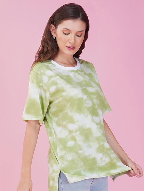 tie & dye round neck t-shirt - 20978380 - Very Small Image - 1