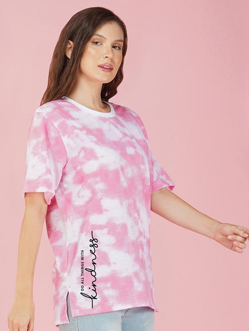 tie & dye round neck t-shirt - 20978383 - Very Small Image - 1