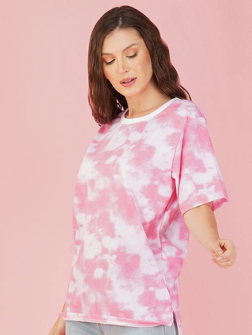 tie & dye round neck t-shirt - 20978387 - Very Small Image - 1