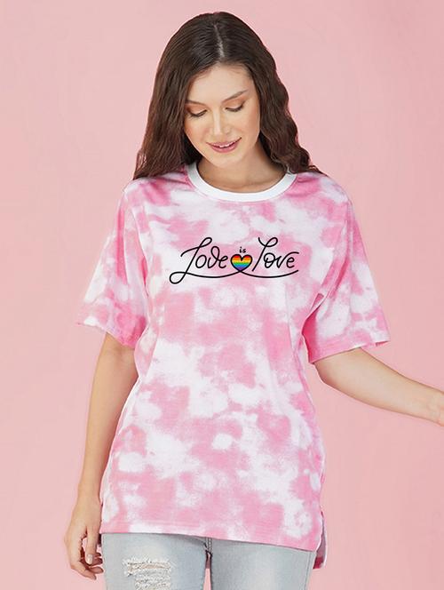tie & dye round neck t-shirt - 20978395 - Very Small Image - 1