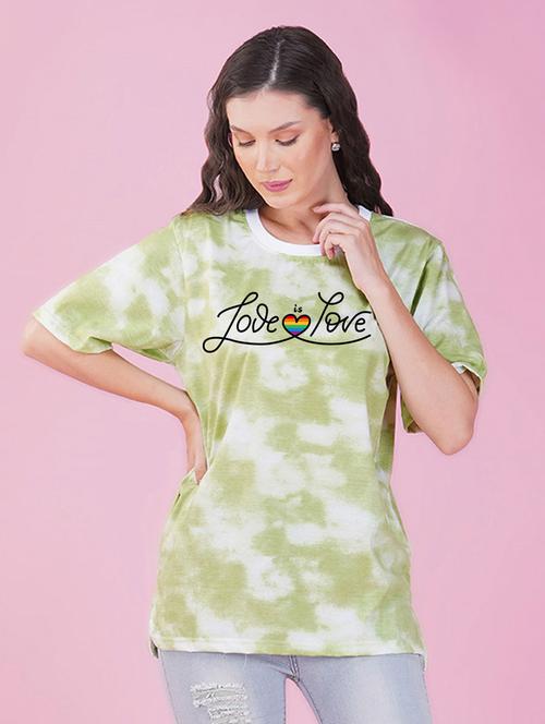 tie & dye round neck t-shirt - 20978396 - Very Small Image - 1