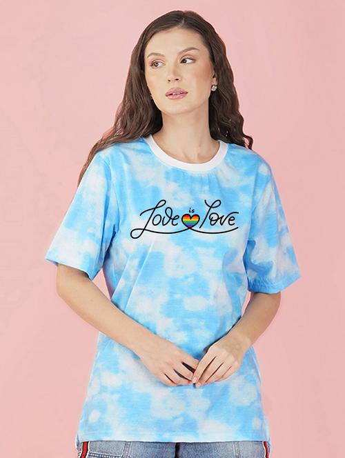 tie & dye round neck t-shirt - 20978397 - Very Small Image - 1