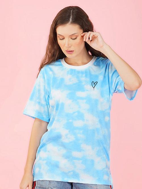 tie & dye round neck t-shirt - 20978401 - Very Small Image - 1
