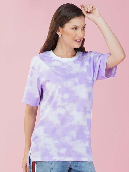 tie & dye round neck t-shirt - 20978406 - Very Small Image - 1