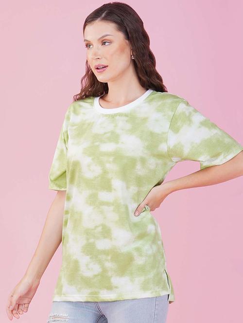 tie & dye round neck t-shirt - 20978408 - Very Small Image - 1