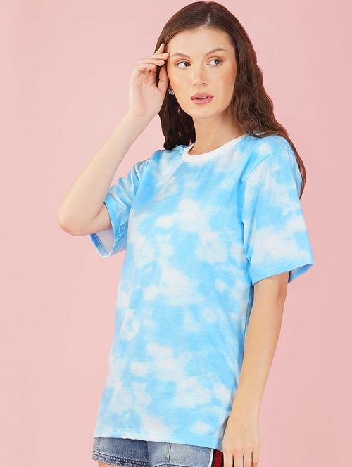 tie & dye round neck t-shirt - 20978409 - Very Small Image - 1