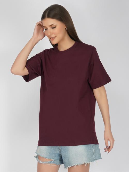 round neck plain t-shirt - 20978485 - Very Small Image - 1