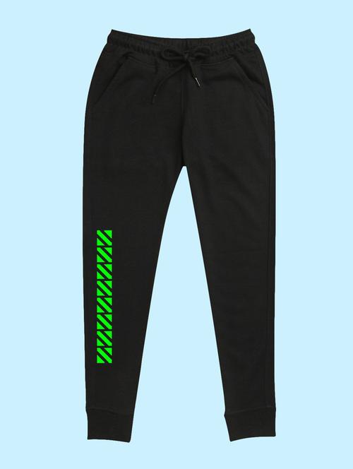 kids mid rise placement printed track pant - 20978712 - Very Small Image - 1