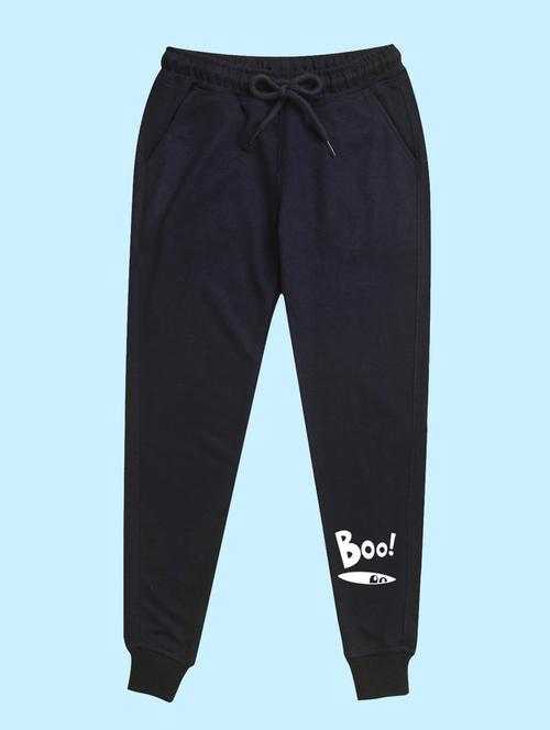 kids mid rise placement printed track pant - 20978717 - Very Small Image - 1