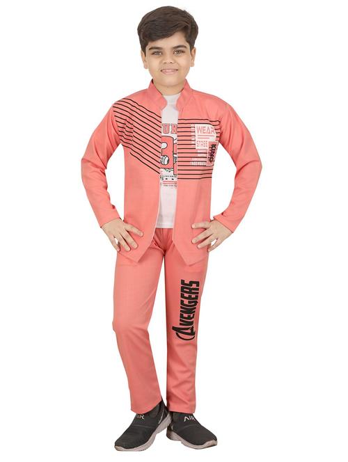 kids printed t-shirt & pyjama set - 20979028 - Very Small Image - 1