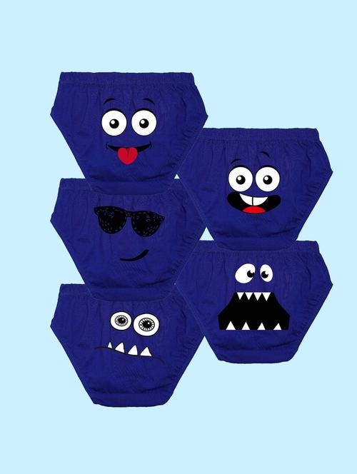 pack of 5 printed briefs - 20979141 - Very Small Image - 1