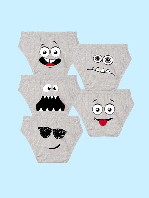 pack of 5 printed briefs - 20979144 - Very Small Image - 1