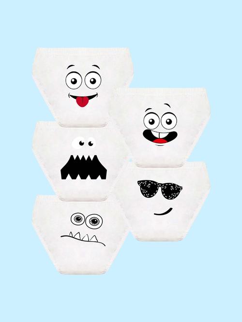 pack of 5 printed briefs - 20979145 - Very Small Image - 1