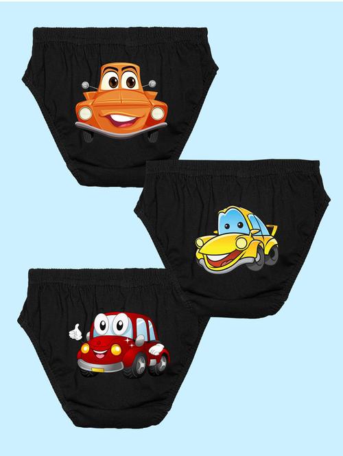 pack of 3 printed briefs - 20979218 - Very Small Image - 1