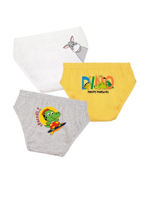 pack of 3 printed briefs - 20979318 - Very Small Image - 1