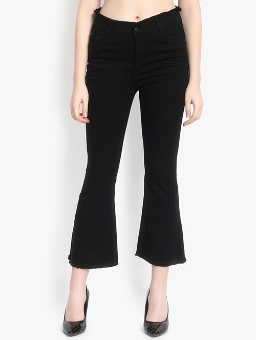 women high rise denim jeans - 20981181 - Very Small Image - 1