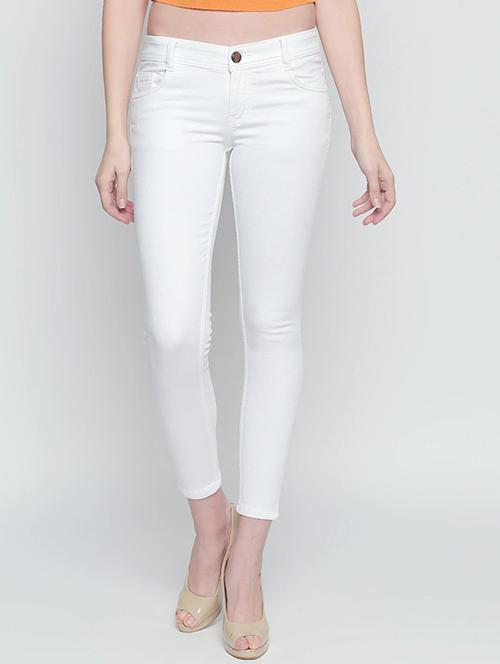 women high-rise white skinny fit jean - 20981380 - Very Small Image - 1