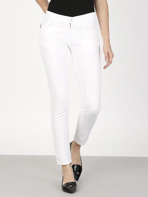 women high-rise white skinny fit jean - 20981381 - Very Small Image - 1