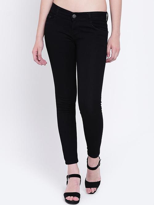 women high rise denim jeans - 20982151 - Very Small Image - 1