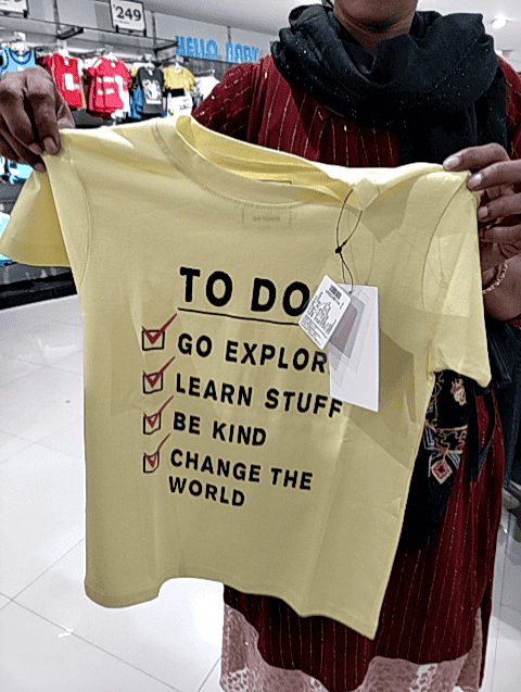 yellow cotton single jersey tshirt - 20982326 - Very Small Image - 1