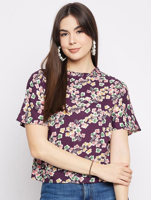 women floral printed regular top - 20982578 - Very Small Image - 1