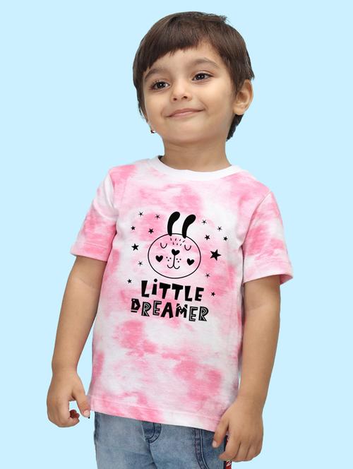 pink cotton blend tshirt - 20996223 - Very Small Image - 1