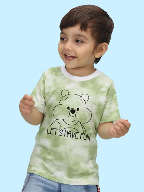 green cotton blend tshirt - 20996241 - Very Small Image - 1