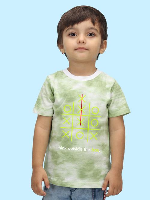 green cotton blend tshirt - 20996273 - Very Small Image - 1