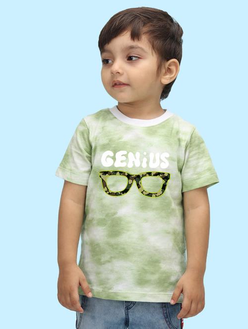 green cotton blend tshirt - 20996279 - Very Small Image - 1
