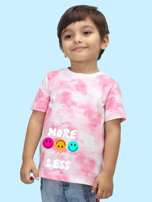 pink cotton blend tshirt - 20996284 - Very Small Image - 1