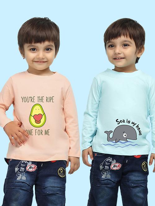 pack of 2 round neck t-shirt - 20996306 - Very Small Image - 1