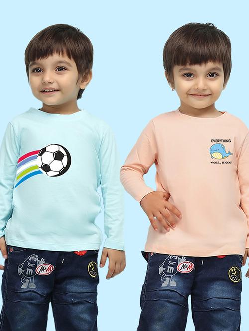 pack of 2 round neck t-shirt - 20996308 - Very Small Image - 1