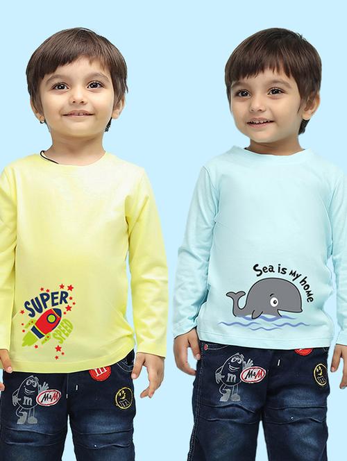 pack of 2 printed t-shirt - 20996311 - Very Small Image - 1