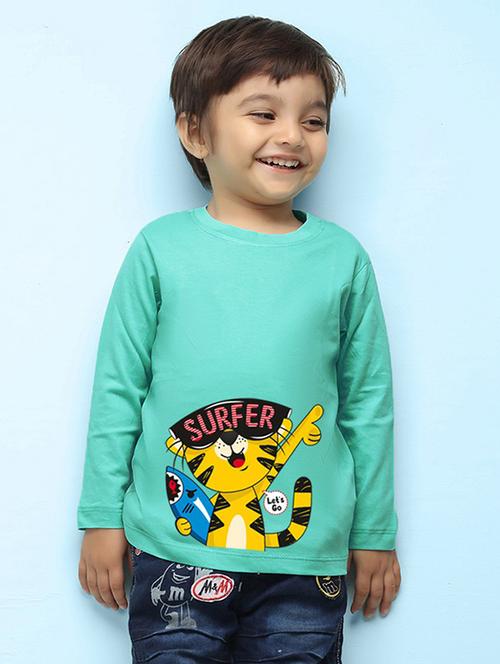 round neck printed t-shirt - 20996349 - Very Small Image - 1