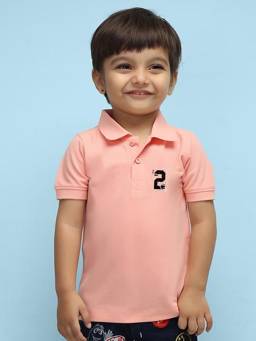pink poly cotton tshirt - 20996405 - Very Small Image - 1
