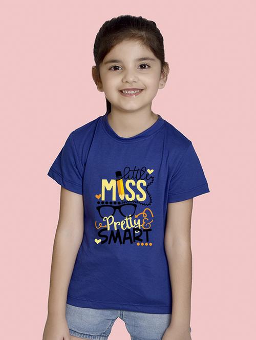 blue cotton blend tshirt - 20996460 - Very Small Image - 1